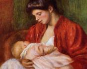 皮埃尔奥古斯特雷诺阿 - Young Mother